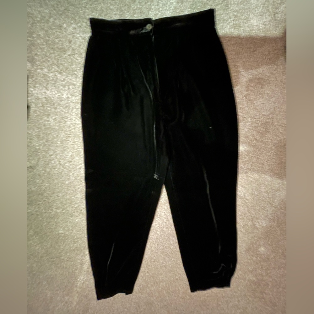 Velvet pants